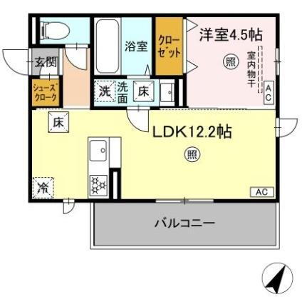 （仮称）ＤーＲＯＯＭ島町 1階 1LDK 賃貸物件詳細