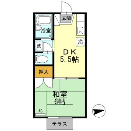 熊本県熊本市西区池田２丁目 韓々坂駅 1DK アパート 賃貸物件詳細