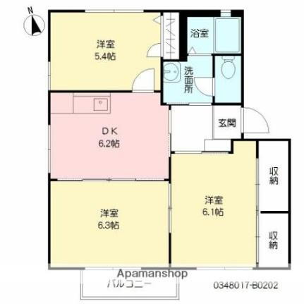 大分県大分市横田2丁目 大在駅 3DK アパート 賃貸物件詳細