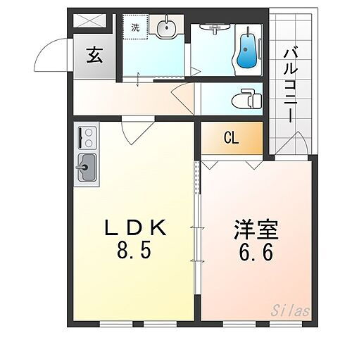 大阪府大阪市住之江区西住之江2丁目 住ノ江駅 1LDK アパート 賃貸物件詳細