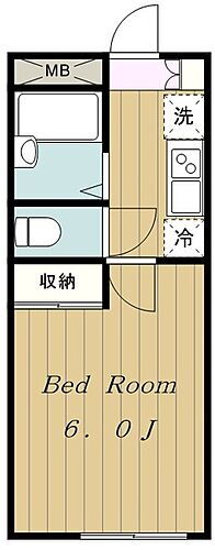 神奈川県川崎市多摩区西生田3丁目19-21 読売ランド前駅 1K アパート 賃貸物件詳細