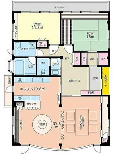 神奈川県厚木市愛甲西2丁目 愛甲石田駅 2LDK マンション 賃貸物件詳細