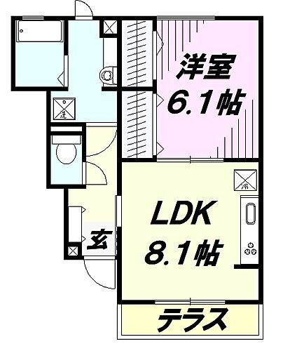 ハウオリ 1階 1LDK 賃貸物件詳細