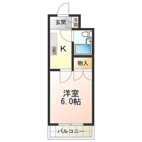 コーポあびこ 5階 1K 賃貸物件詳細