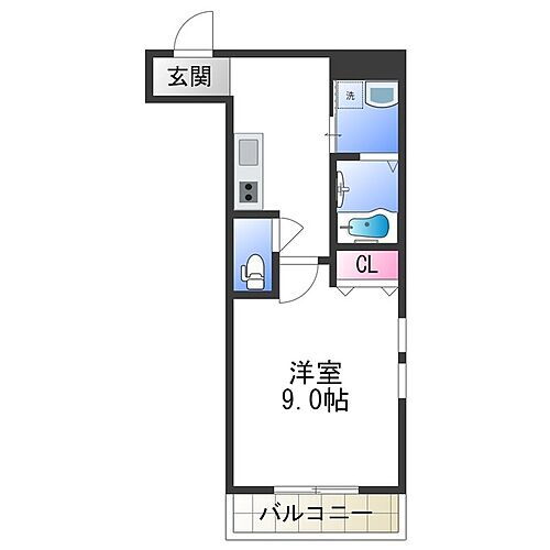 大阪府大阪市東住吉区今川4丁目 今川駅 1K アパート 賃貸物件詳細
