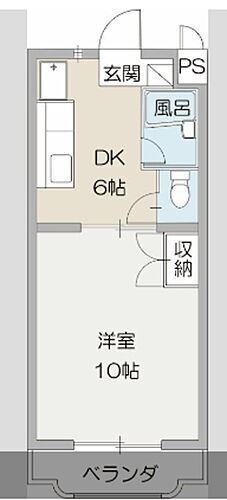 静岡県富士市森下39-2 富士駅 1DK マンション 賃貸物件詳細