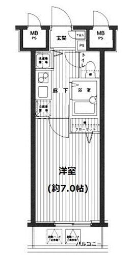 東京都港区芝3丁目 芝公園駅 1K マンション 賃貸物件詳細