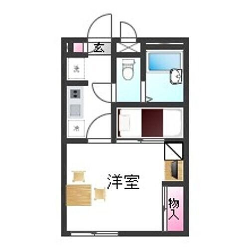 大阪府堺市西区北条町1丁 上野芝駅 1K マンション 賃貸物件詳細