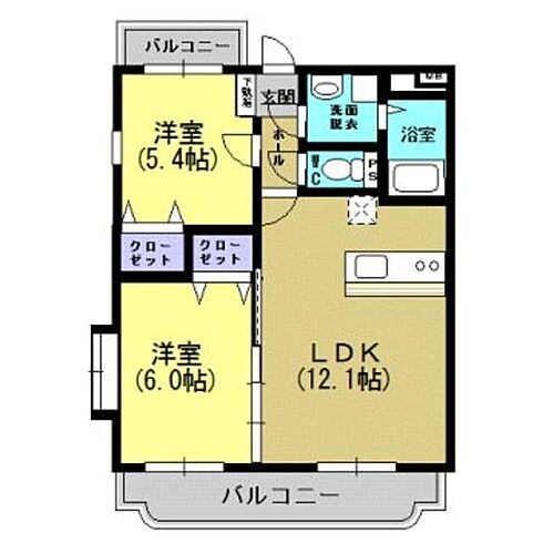 鹿児島県鹿児島市中山1丁目 谷山駅 2LDK マンション 賃貸物件詳細