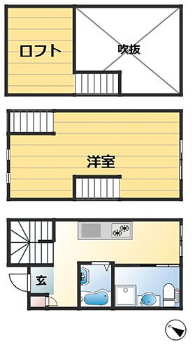 兵庫県神戸市長田区庄田町3丁目 駒ヶ林駅 1K アパート 賃貸物件詳細