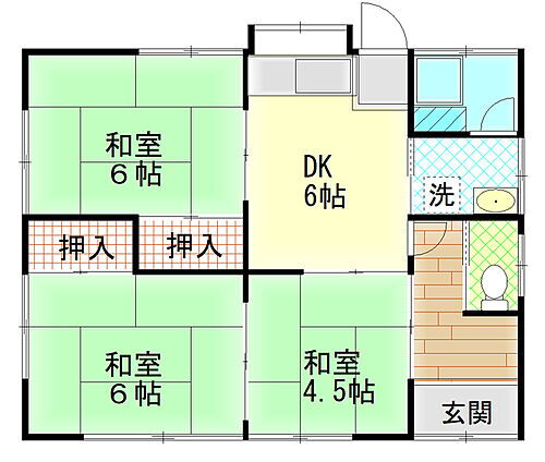 沼津市豊町戸建 3DK 賃貸物件詳細