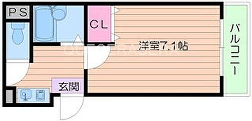 大阪府吹田市佐井寺4丁目 千里山駅 1K マンション 賃貸物件詳細