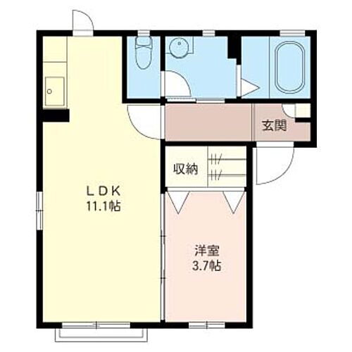 サンクレイドル６３　ＩＩＩ 1階 1LDK 賃貸物件詳細