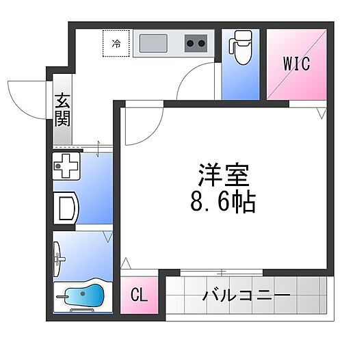 フジパレス近鉄八尾ＩＩ番館 3階 1K 賃貸物件詳細