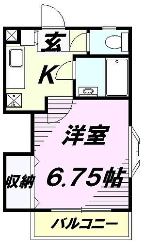 埼玉県所沢市喜多町 航空公園駅 1K マンション 賃貸物件詳細