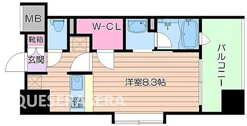 大阪府大阪市福島区玉川2丁目 玉川駅 1K マンション 賃貸物件詳細