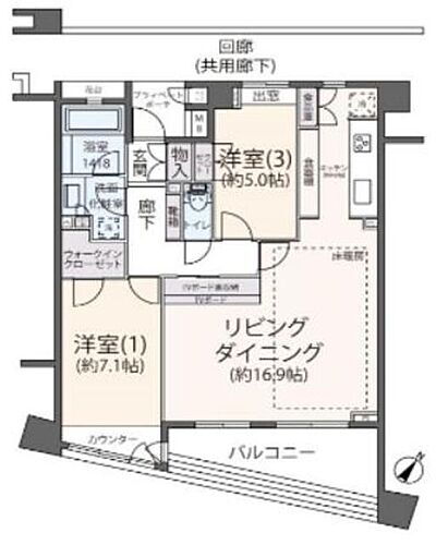 新百合ヶ丘パークハウスヒルズテラス 2階 2LDK 賃貸物件詳細
