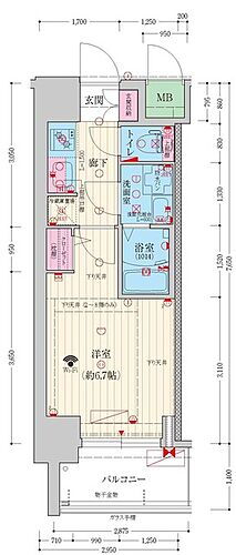 大阪府大阪市旭区赤川2丁目 城北公園通駅 1K マンション 賃貸物件詳細
