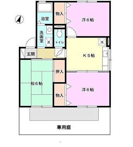 兵庫県神戸市須磨区北落合4丁目 総合運動公園駅 3K アパート 賃貸物件詳細