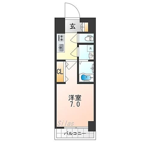 大阪府大阪市東淀川区東淡路５丁目 ＪＲ淡路駅 1K マンション 賃貸物件詳細
