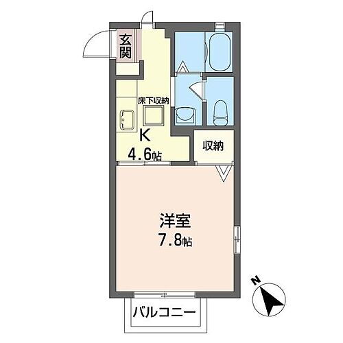 ルミエール津田沼Ｂ 1階 1K 賃貸物件詳細
