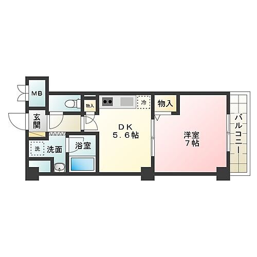 大阪府堺市北区奥本町1丁 北花田駅 1DK マンション 賃貸物件詳細