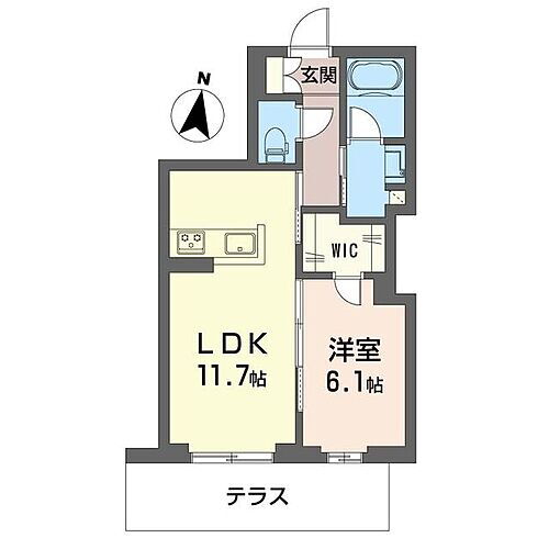 ル・リヤン 1階 1LDK 賃貸物件詳細
