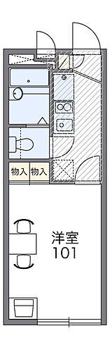 神奈川県愛甲郡愛川町中津 本厚木駅 1K アパート 賃貸物件詳細