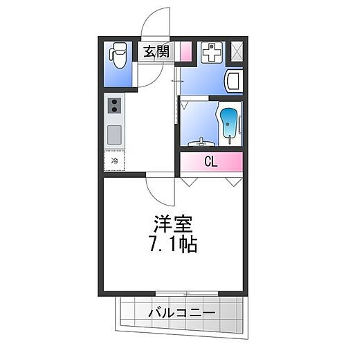 大阪府大阪市生野区小路2丁目 小路駅 1K アパート 賃貸物件詳細