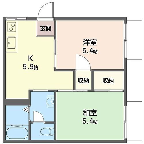 ルーバン渋谷 1階 2K 賃貸物件詳細