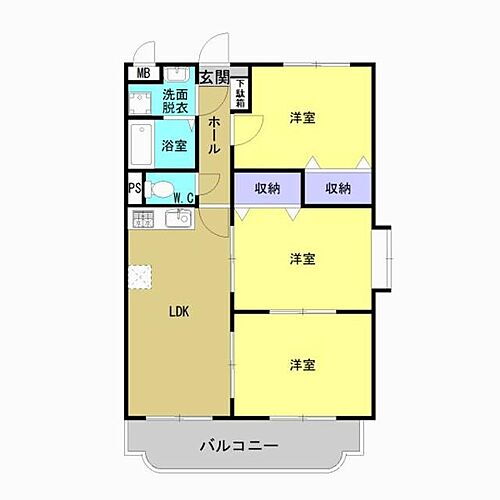 佐賀県鳥栖市曽根崎町 鳥栖駅 3LDK マンション 賃貸物件詳細