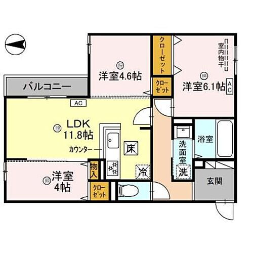 兵庫県西宮市青木町 西宮駅 3LDK アパート 賃貸物件詳細