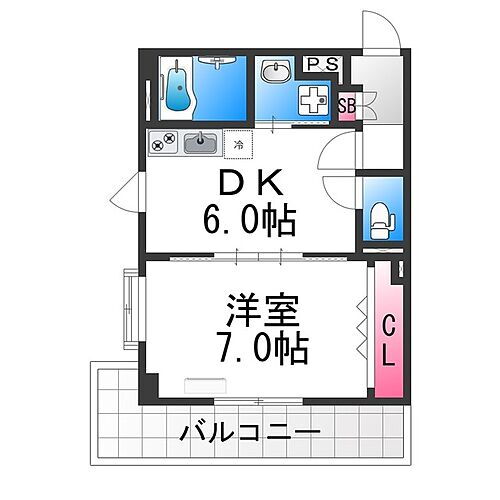 大阪府堺市北区中百舌鳥町5丁 なかもず駅 1DK マンション 賃貸物件詳細