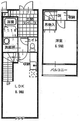 兵庫県尼崎市南武庫之荘8丁目 甲子園口駅 1LDK アパート 賃貸物件詳細