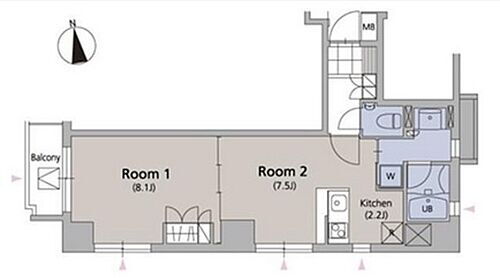 東京都港区六本木7丁目 六本木駅 1LDK マンション 賃貸物件詳細
