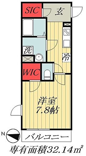 千葉県市川市原木３丁目 原木中山駅 1K マンション 賃貸物件詳細