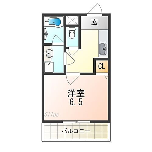大阪府大阪狭山市茱萸木7丁目 滝谷駅 1K アパート 賃貸物件詳細