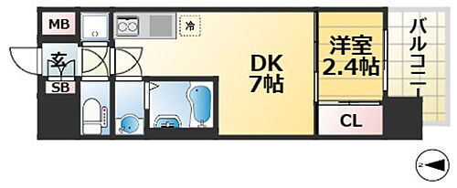 兵庫県神戸市中央区中山手通3丁目 元町駅 1DK マンション 賃貸物件詳細
