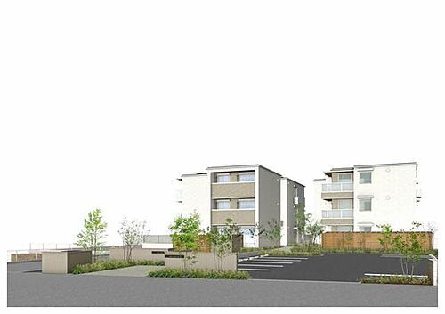 シャーメゾン　エスポア　ヒルズ 3階建