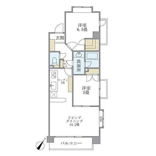 神奈川県川崎市宮前区宮前平3丁目14-3 宮前平駅 2LDK マンション 賃貸物件詳細