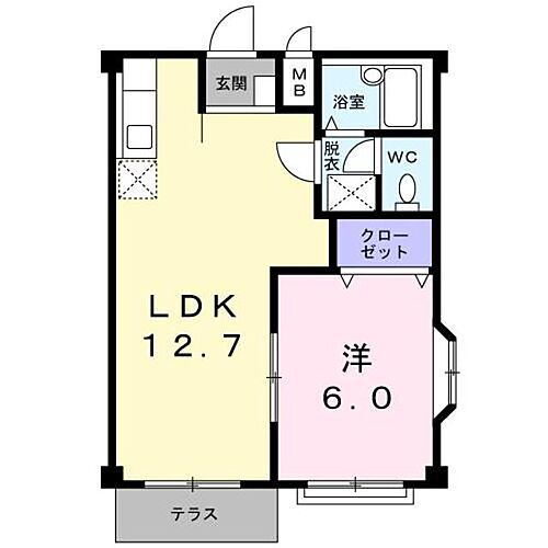 静岡県富士市増川721-2 神谷駅 1LDK アパート 賃貸物件詳細