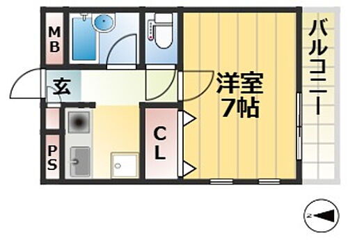 兵庫県神戸市灘区高徳町1丁目 六甲道駅 1K マンション 賃貸物件詳細
