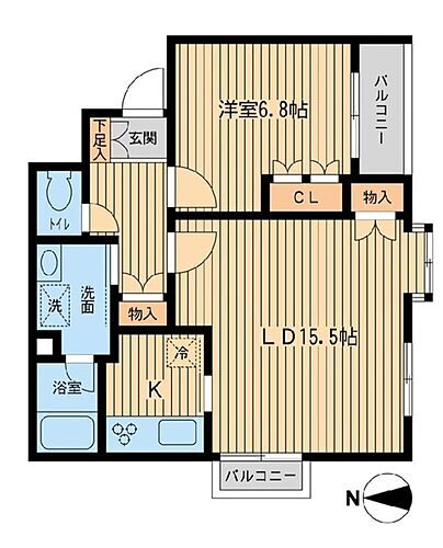 東京都港区元麻布2丁目 麻布十番駅 1LDK マンション 賃貸物件詳細