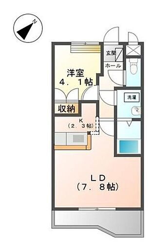 グリーンハイムＢ 1階 1LDK 賃貸物件詳細