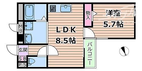 大阪府大阪市淀川区加島３丁目 賃貸マンション