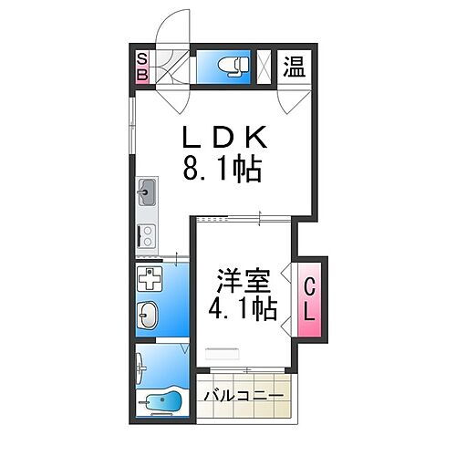 大阪府堺市堺区三宝町6丁 七道駅 1LDK アパート 賃貸物件詳細