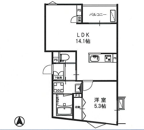 東京都港区高輪4丁目 品川駅 2SLDK アパート 賃貸物件詳細