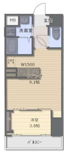 兵庫県西宮市甲子園七番町 甲子園駅 1LDK マンション 賃貸物件詳細