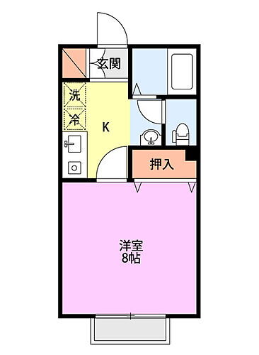 タンデムウィズ 2階 1K 賃貸物件詳細