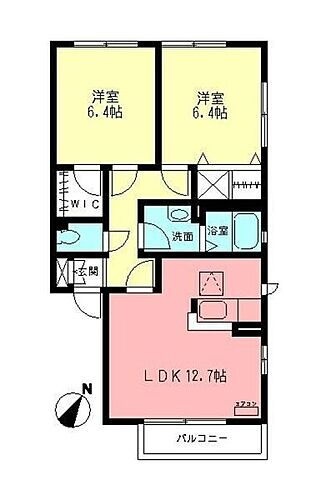 神奈川県秦野市立野台3丁目 秦野駅 2LDK アパート 賃貸物件詳細